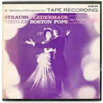 CCS-91 - J. Strauss, Jr. - Fledermaus (Selections) ~ Boston Pops Orchestra, Fiedler