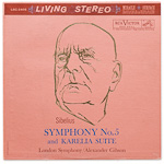 LSC-2405 - Sibelius - Symphony No. 5 - Karelia Suite ~ London Symphony Orchestra, Gibson