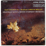 LSC-2468 - Chopin - Concerto No. 1 - Mendelssohn - Capriccio Brillant ~ Graffman - Munch, Boston Symphony Orchestra