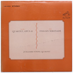 LSC-2524 - Dvorak - Quartet, Op. 61 - Wolf - Italian Serenade ~ Juilliard String Quartet
