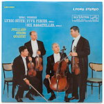LSC-2531 - Berg - Lyric Suite - Webern - Five Pieces, Op. 5 / Six Bagatelles, Op. 9 ~ Juilliard String Quartet