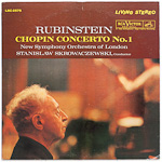 LSC-2575 - Chopin - Concerto No. 1 ~ Rubinstein - Skrowaczewski - New Symphony Orchestra Of London