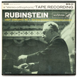 BCS-31 - Liszt â€” Concerto No. 1 ~ Rubinstein â€¢ Wallenstein â€¢ RCA Victor Symph.