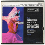 CCS-95 - Falla - Nights In The Gardens Of Spain ~ Rubinstein - Jorda - San Francisco Symphony