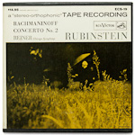 ECS-19 - Rachmaninoff - Concerto No. 2, In C Minor, Op. 18 ~ Rubinstein - Reiner - Chicago