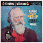 LSC-1903 - Brahms - Violin Concerto ~ Heifetz - Chicago Symphony Orchestra, Reiner