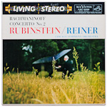 LSC-2068 - Rachmaninoff â€” Concerto No. 2 ~ Rubinstein â€¢ Reiner, Chicago Symphony