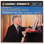 LSC-2123 - Beethoven â€” Concerto No. 4 ~ Rubinstein â€¢ Krips
