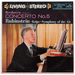 LSC-2124 - Beethoven - Concerto No. 5 (“Emperor”) ~ Rubinstein - Krips