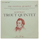 LSC-2147 - Schubert - Trout Quintet ~ Festival Quartet - Sankey