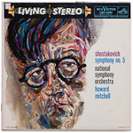 LSC-2261 - Shostakovich - Symphony No. 5 ~ National Symphony Orchestra, Mitchell