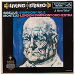 LSC-2342 - Sibelius â€” Symphony No. 2 ~ London Symphony Orchestra, Monteux