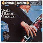 LSC-2353 - Vivaldi â€” 4 Bassoon Concertos ~ Sherman Walt â€¢ Zimbler Sinfonietta