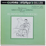 LSC-2377 - Beethoven â€” “Kreutzer” And “Spring” Sonatas ~ Rubinstein â€¢ Szeryng