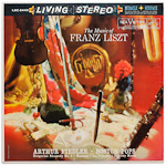 LSC-2442 - The Music Of Franz Liszt ~ Boston Pops Orchestra, Fiedler