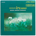 LSC-2474 - Schumann â€” “Spring” Symphony â€¢ Manfred Overture ~ Munch â€¢ Boston Symphony
