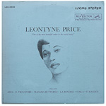 LSC-2506 - Leontyne Price ~ Arias â€” Aida â€¢ Il Trovatore â€¢ Madama Butterfly â€¢ La Rondine â€¢ Tosca â€¢ Turandot
