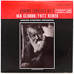 LSC-2581 - Brahms â€” Concerto No. 2 ~ Cliburn â€¢ Reiner â€¢ Chicago Symphony