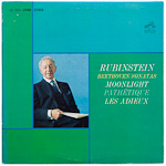 LSC-2654 - Beethoven - Sonatas: Moonlight - Pathetique - Les Adieux ~ Rubinstein