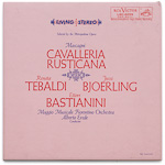 LSC-6059 - Mascagni - Cavalleria Rusticana ~ Tebaldi - Bjoerling - Bastianini - Erede