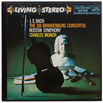 LSC-6140 - J.S. Bach - The Six Brandenburg Concertos ~ Boston Symphony Orchestra, Munch