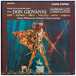 LSC-6410 - Mozart â€” Don Giovanni ~ Siepi â€¢ Nilsson â€¢ Price â€¢ Valetti â€¢ Ratti â€¢ Corena â€¢ Leinsdorf
