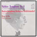 LSC-7044 - Mahler - Symphony No. 6 - Berg - Le Vin ~ Boston - Leinsdorf - Curtin